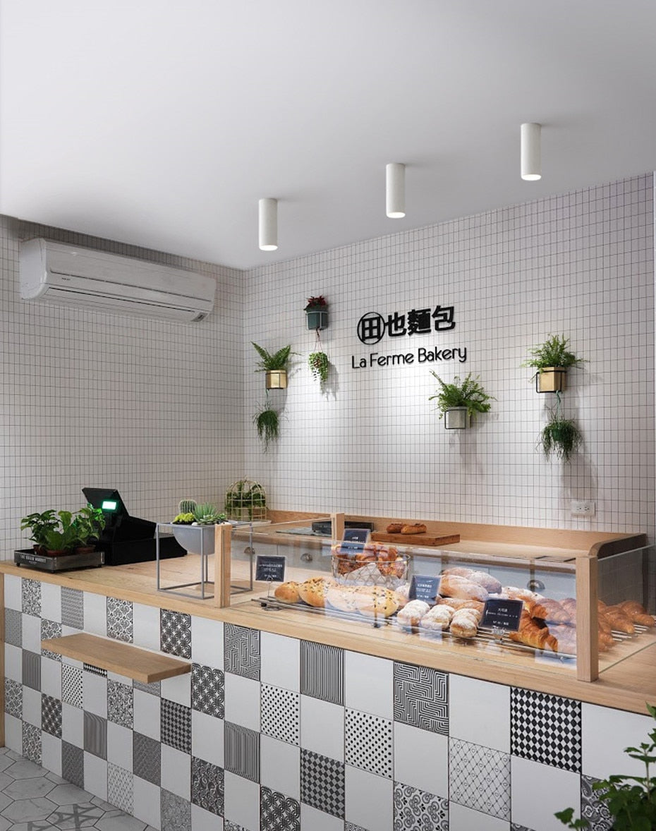 Modern Led Downlight Surface Mounted Spot Led Tube Kitchen Lighting 75mm/200mm Living Room Store Office Decoration Spot Light