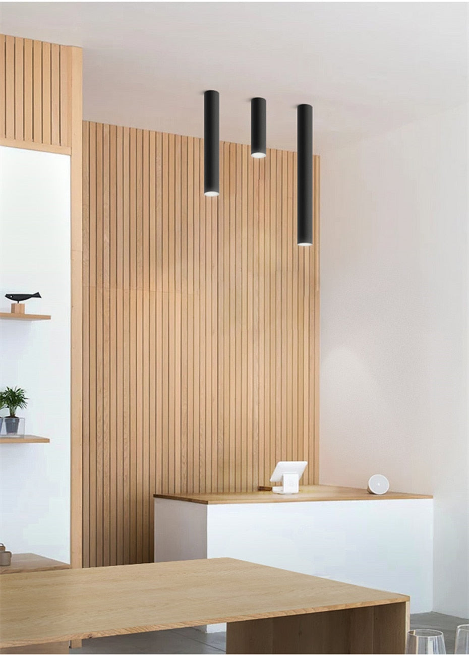 Modern Led Downlight Surface Mounted Spot Led Tube Kitchen Lighting 75mm/200mm Living Room Store Office Decoration Spot Light