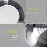 LED Downlight Ceiling silvery 3W 5W 7W 9W 12W 15W 18W Warm white/cold white Bright silver led light AC 220V 230V 240V 110V
