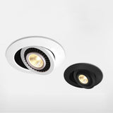 QLTEG Dimmable LED Downlight 5w 7w 10w Recessed Ceiling Lamp 360 Degree Rotation spot lights AC 110v 220V Indoor LED Bulb 4000K