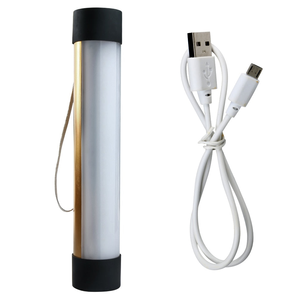 Portable Multifunction 3W USB Rechargeable 33 Led Camping Flashlight Work Light Emegency Lamp with strong magnetic