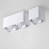 Square COB LED dimmable Downlights 10W/15W/20W/30W Surface Mounted LED Ceiling Lamps Spot Light LED Downlights AC85V-265V