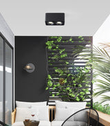 Square COB LED dimmable Downlights 10W/15W/20W/30W Surface Mounted LED Ceiling Lamps Spot Light LED Downlights AC85V-265V