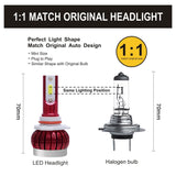Car Led Headlight 16000LM H1 H3 H7 H8 H9 H11 9005 HB3 9006 HB4 9012 HIR2 H4 9003 Hi/Lo 9004 9007 H13 Auto head Lamp Bulb