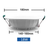 DC 12V Led Downlight 5W 9W 12W 15W 18W Led Ceiling Recessed Grid Downlight Round Recessed Light Low Voltages 12 Volts Lighting