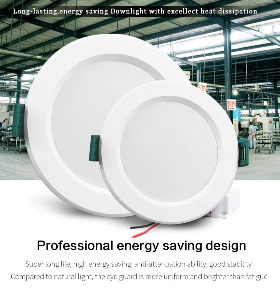 DC 12V Led Downlight 5W 9W 12W 15W 18W Led Ceiling Recessed Grid Downlight Round Recessed Light Low Voltages 12 Volts Lighting