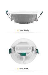 DC 12V Led Downlight 5W 9W 12W 15W 18W Led Ceiling Recessed Grid Downlight Round Recessed Light Low Voltages 12 Volts Lighting