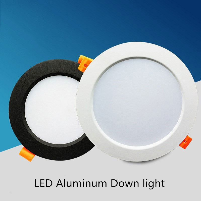 LED Recessed Downlights 9w 12w 15W 18W 20W 24W 30W 3W 5W 7W Down Lamps 220V SMD 5730 Spot Indoor Ceiling Panel Lighting