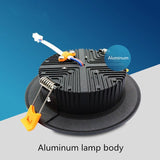 LED Recessed Downlights 9w 12w 15W 18W 20W 24W 30W 3W 5W 7W Down Lamps 220V SMD 5730 Spot Indoor Ceiling Panel Lighting