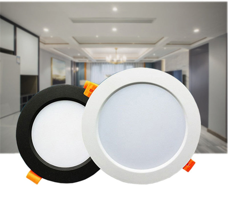 LED Recessed Downlights 9w 12w 15W 18W 20W 24W 30W 3W 5W 7W Down Lamps 220V SMD 5730 Spot Indoor Ceiling Panel Lighting