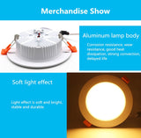 LED Recessed Downlights 9w 12w 15W 18W 20W 24W 30W 3W 5W 7W Down Lamps 220V SMD 5730 Spot Indoor Ceiling Panel Lighting