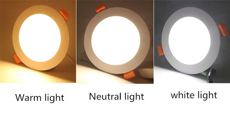 LED Recessed Downlights 9w 12w 15W 18W 20W 24W 30W 3W 5W 7W Down Lamps 220V SMD 5730 Spot Indoor Ceiling Panel Lighting