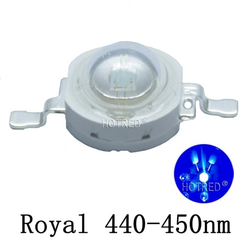 LED 50pcs 3W High Power Chip Light Beads Diode Cold Warm Neutral White 10000K Cyan Ice Blue For SpotLight Downlight Lamp Bulb