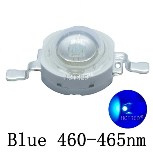 LED 50pcs 3W High Power Chip Light Beads Diode Cold Warm Neutral White 10000K Cyan Ice Blue For SpotLight Downlight Lamp Bulb