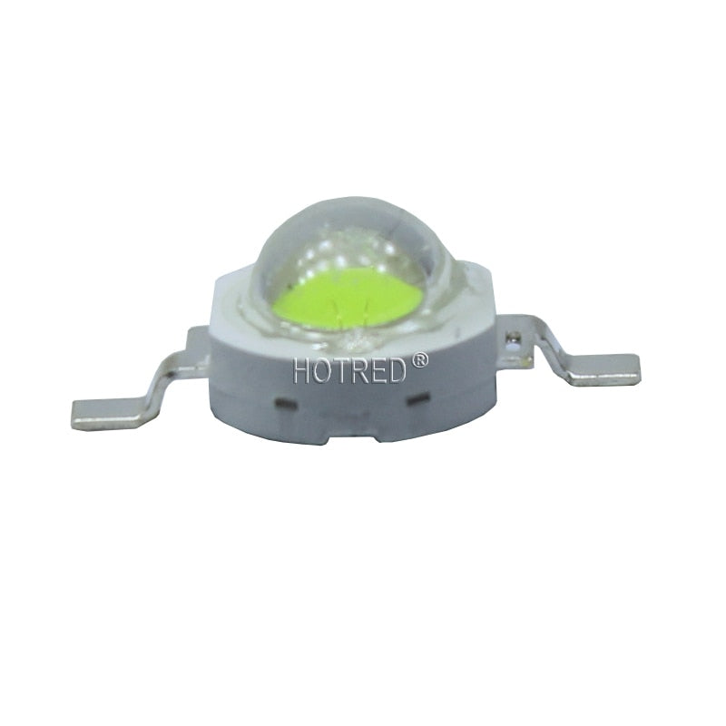 LED 50pcs 3W High Power Chip Light Beads Diode Cold Warm Neutral White 10000K Cyan Ice Blue For SpotLight Downlight Lamp Bulb