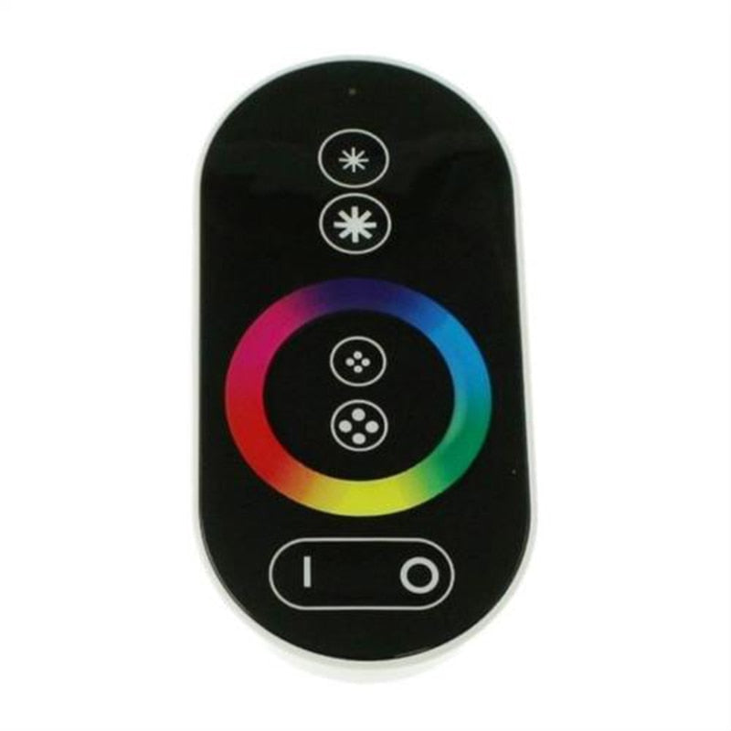 RGB RF Touch Controller Remote Schwarz + 6 Key remote Control 12 24V 18A FFYY