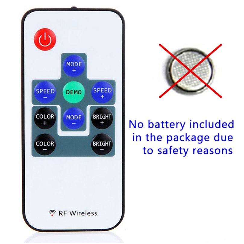 RF RGB Controller Mini RF Wireless LED Remote Controller for RGB 5050/3528 LED Lights Strips RGB RF Controller