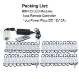 Module Light 3 LED DC12V Waterproof IP65 Light SMD 5050 LED Store Window Advertising Sign Strip Lamp Modules Lights RGB Color