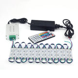 Module Light 3 LED DC12V Waterproof IP65 Light SMD 5050 LED Store Window Advertising Sign Strip Lamp Modules Lights RGB Color