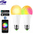 Bluetooth E27 RGBW LED Bulb Lights 5W 10W 15W RGB 110V 220V Lampada Changeable Colorful RGBWW LED Lamp With Remote+Memory Mode