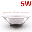 5W 7W 12W 18W LED downlight ceiling light AC 220V warm white/cool white no strobe indoor LED ceiling light