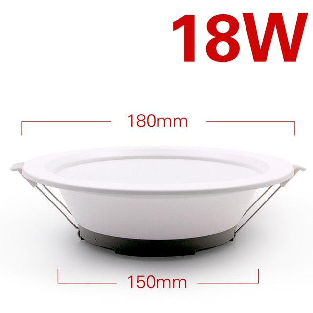  5W 7W 12W 18W LED downlight ceiling light AC 220V warm white/cool white no strobe indoor LED ceiling light