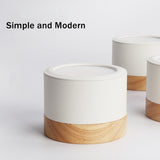 LED Downlight Dimmable 5W 12W Led Surface Mounted Ceiling Downlight Nordic Iron+wood Spot light for indoor Foyer ,Living Room