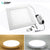 DBF Ultra Thin Design 3W 4W 6W 9W 12W 15W LED Surface Ceiling Recessed Grid Downlight + Square Panel Light