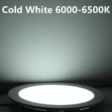 Dimmable LED Panel Light Ultra Thin Ceiling Recessed Downlight 3w 4w  6w 9w 12w 15w 25w Round LED Spot Light AC85-265V