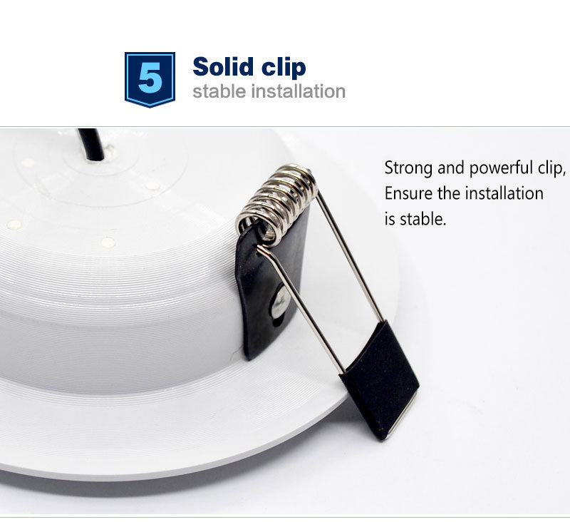 LED Downlight Super Bright Recessed LED Light Dimmable 5W 7W 9W LED Spot light LED decoration Ceiling Lamp AC/DC 12V