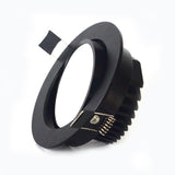 Dimmable Fog Black LED COB LED Spot Light Downlight 5W 7W 9W 12W 85-265 recessed downlight recessed indoor downlight