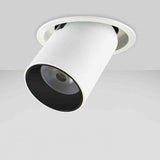 DBF Stretchable Recessed Ceiling Downlight 7W 10W 12W Black/White 360° Degree Rotatable 3000K/4000K/6000K Ceiling Spot Light