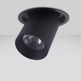 DBF Stretchable Recessed Ceiling Downlight 7W 10W 12W Black/White 360° Degree Rotatable 3000K/4000K/6000K Ceiling Spot Light