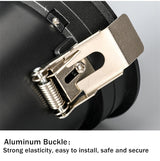 DBF Stretchable Recessed Ceiling Downlight 7W 10W 12W Black/White 360° Degree Rotatable 3000K/4000K/6000K Ceiling Spot Light