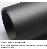 DBF Stretchable Recessed Ceiling Downlight 7W 10W 12W Black/White 360° Degree Rotatable 3000K/4000K/6000K Ceiling Spot Light