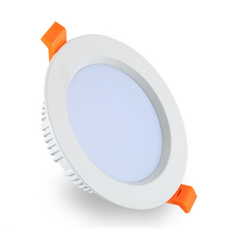 LED Recessed Downlights 3W 5W 7W 9W 12W 15W Round Down Lamps Spotlight Indoor Ceiling Panel Lighting AC220V