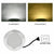 LED Downlight Ceiling silvery 5W 9W 12W 15W 18W Warm white/Cold white Led Light AC 220V 230V 240V