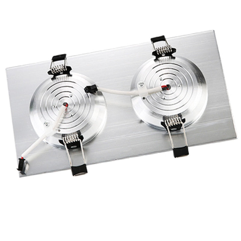 LED Downlights Square 10W 14W 20W LED Ceiling Lamp 110V 220V Driver For Living room Clothing Store Commercial Lighting