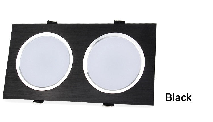 LED Downlights Square 10W 14W 20W LED Ceiling Lamp 110V 220V Driver For Living room Clothing Store Commercial Lighting