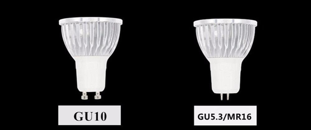 Spotlight Bulb Dimmable 3W 4W 5W AC85-265V GU10/GU5.3 High Power Warm/Cold White LED Lamp 10Pcs/Lot Downlight