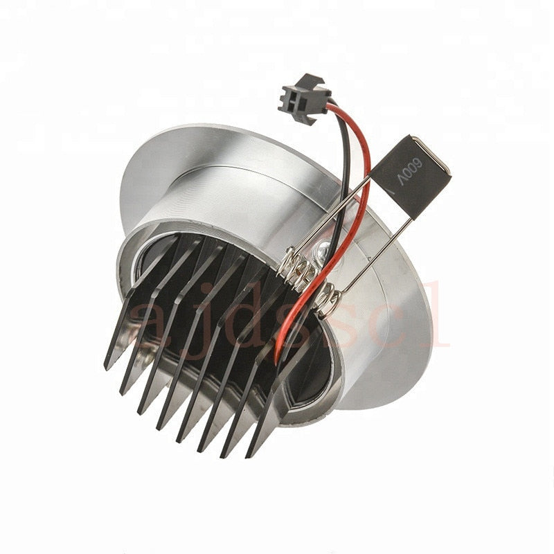 Dimmable LED Downlight COB Spotlight Ceiling lamp AC85-265V 6W 9W 12W 15W 18W Aluminum recessed downlights round led panel light