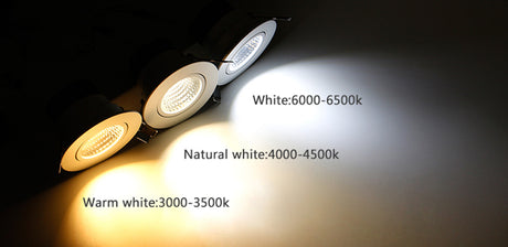 Dimmable LED Downlight COB Spotlight Ceiling lamp AC85-265V 6W 9W 12W 15W 18W Aluminum recessed downlights round led panel light