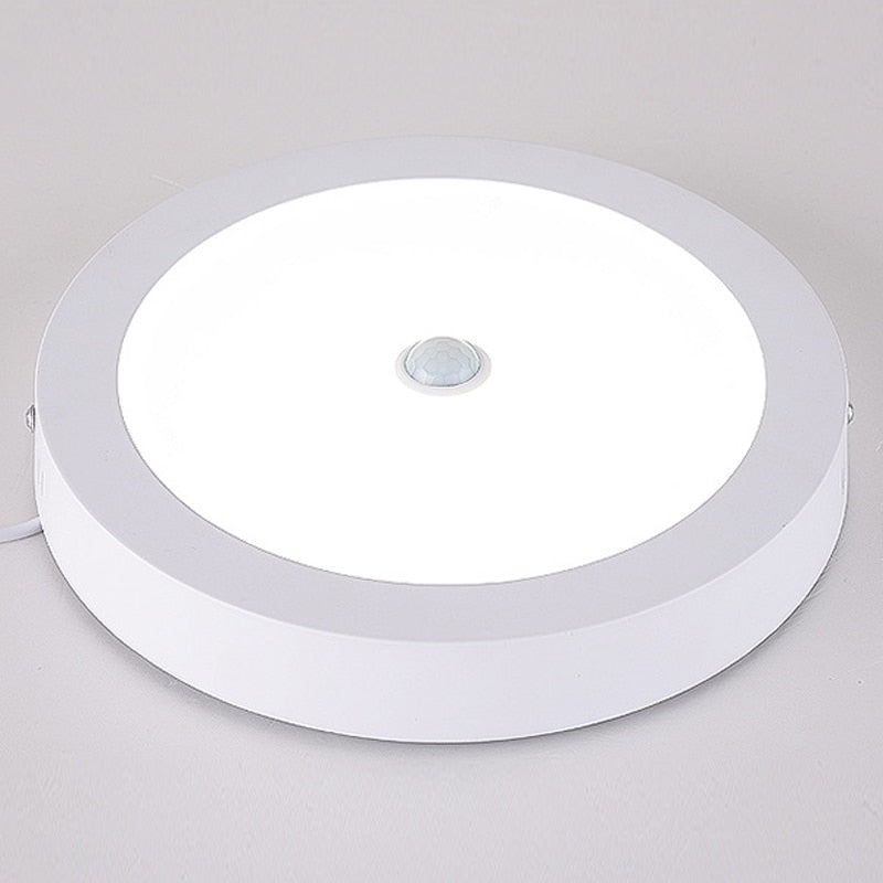 LED Panel Light 6W/12W/18W/24W Motion Sensor Square Round Surface Ceiling Downlight Ceiling Lamps For Decoration Home Lighting