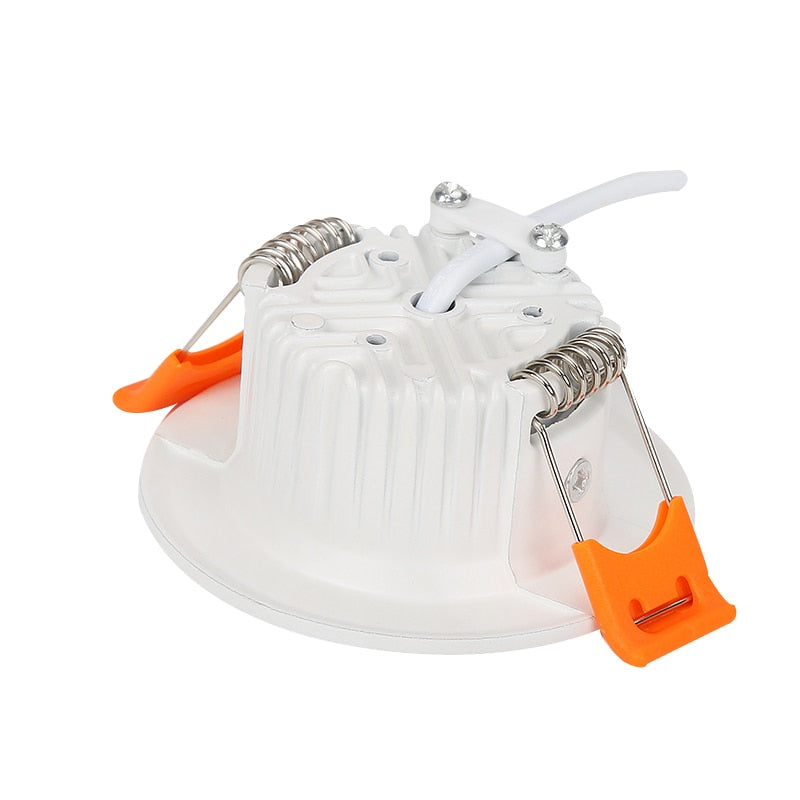 White Black LED Downlight 3W 5W 7W 9W 12W aluminum Recessed LED Spot Lighting Bedroom Kitchen Indoor led down light lamp