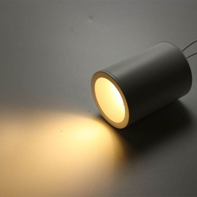 Cylinder Surface Mounted LED GU10 Downlight Fixture 220V Bathroom Waterproof IP65 Outdoor Ceiling Down Spot Light GU10 Fitting