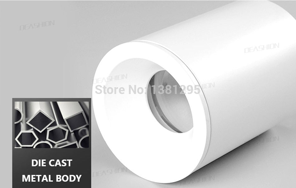 Cylinder Surface Mounted LED GU10 Downlight Fixture 220V Bathroom Waterproof IP65 Outdoor Ceiling Down Spot Light GU10 Fitting