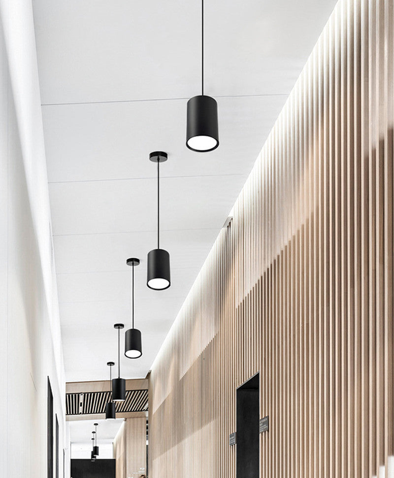 Dimmable LED Downlight Surface Mounted Ceiling Lamp with Wire Hanging 7W 9W 12W 15W 18W AC85-265V Ceiling Spot Light Home decoration