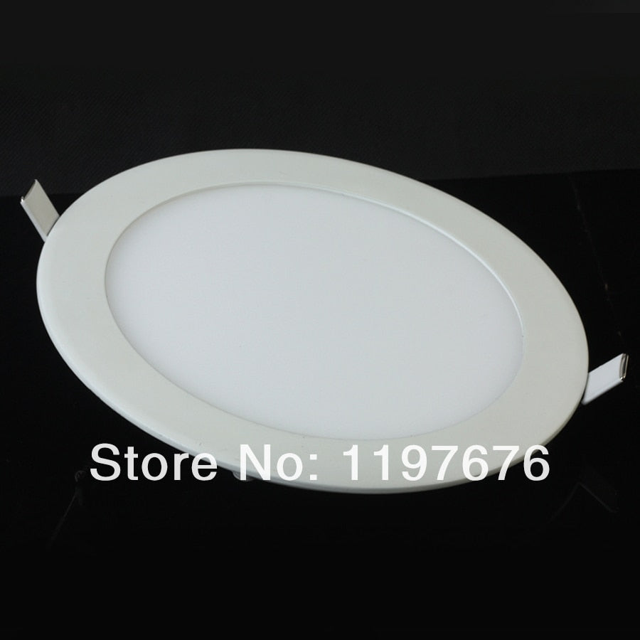 Recessed LED Ceiling Panel Light 25W 15W 12W 9W 6W 4W 3W LED Downlight AC85-265V Warm/Natural/Cold White Lighting for Home Decor