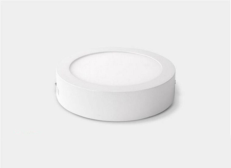 Ultra-Thin Round Square Surface Mounted LED Panel Lights 6W 12W 18W 24W LED Ceiling Lights AC85-265V LED Downlights Indoor Lighting