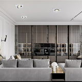 DBF Rotatable Angle LED Recessed Downlight 5W 7W 10W 12W 15W LED Ceiling Spot Light 3000K/4000K/6000K Black/White Housing Light